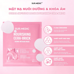 Mặt Nạ Sur.Medic Derma Infusion Mask Dưỡng Ẩm 28g