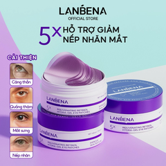 Mặt Nạ Mắt Lanbena Hydra Gel Eye Patches Giúp Giảm Quầng Thâm