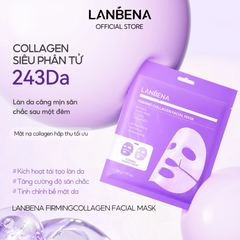 Mặt Nạ Thạch Lanbena Collagen Facial Mask Dưỡng Ẩm, Tăng Độ Đàn Hồi 34g