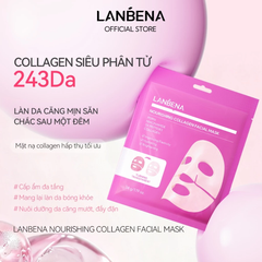 Mặt Nạ Thạch Lanbena Collagen Facial Mask Dưỡng Ẩm, Tăng Độ Đàn Hồi 34g