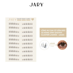 Lông Mi Cụm Sẵn Keo 10 Hàng JARY Easyfit Lashes