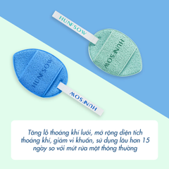 Bông Mút Rửa Mặt Bọt Biển Hunfsow Hình Giọt Nước Mềm Mại