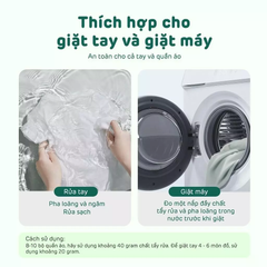 Túi Nước Giặt Aiwibi Enzymes Baby Laundry Detergent Giặt Đồ Lót & Đồ Cho Bé 250ml