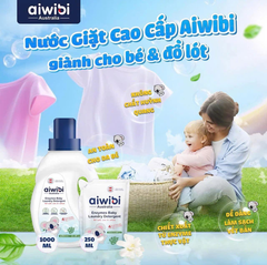 Túi Nước Giặt Aiwibi Enzymes Baby Laundry Detergent Giặt Đồ Lót & Đồ Cho Bé 250ml