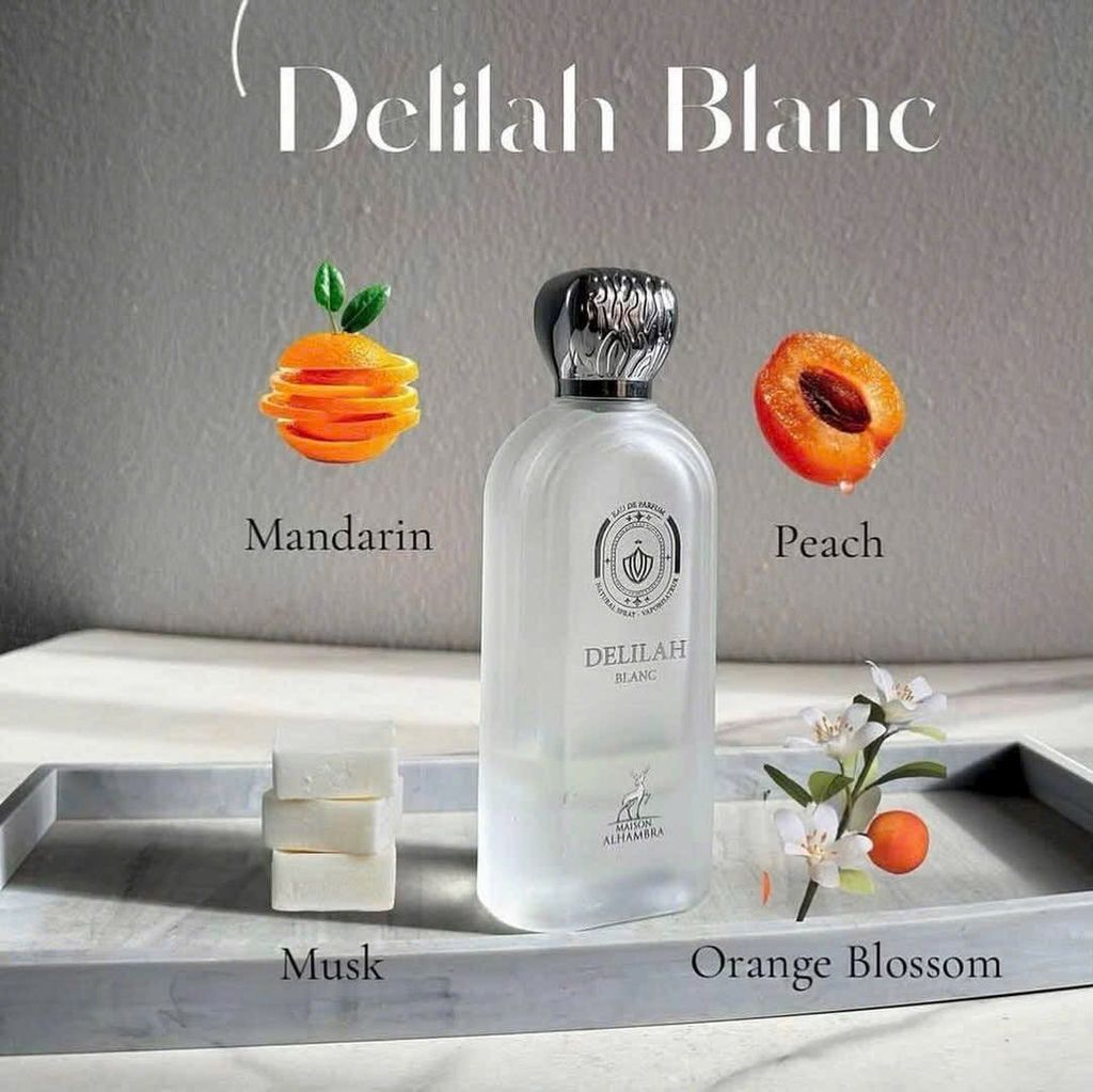 Nước Hoa Nữ Maison Alhambra Delilah Blanc EDP 100ml