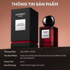 Nước Hoa Colorkey Rosé Rosé Crush Eau De Parfum 50ml