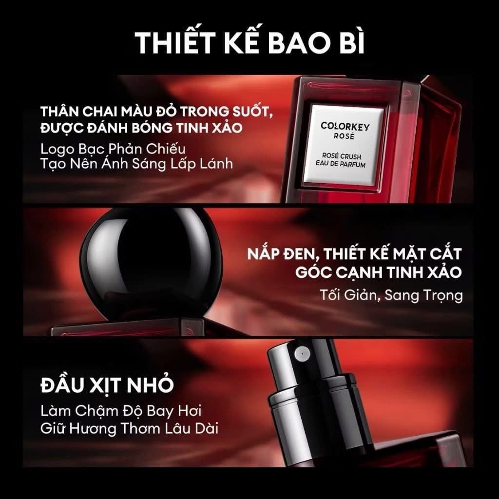 Nước Hoa Colorkey Rosé Rosé Crush Eau De Parfum 50ml