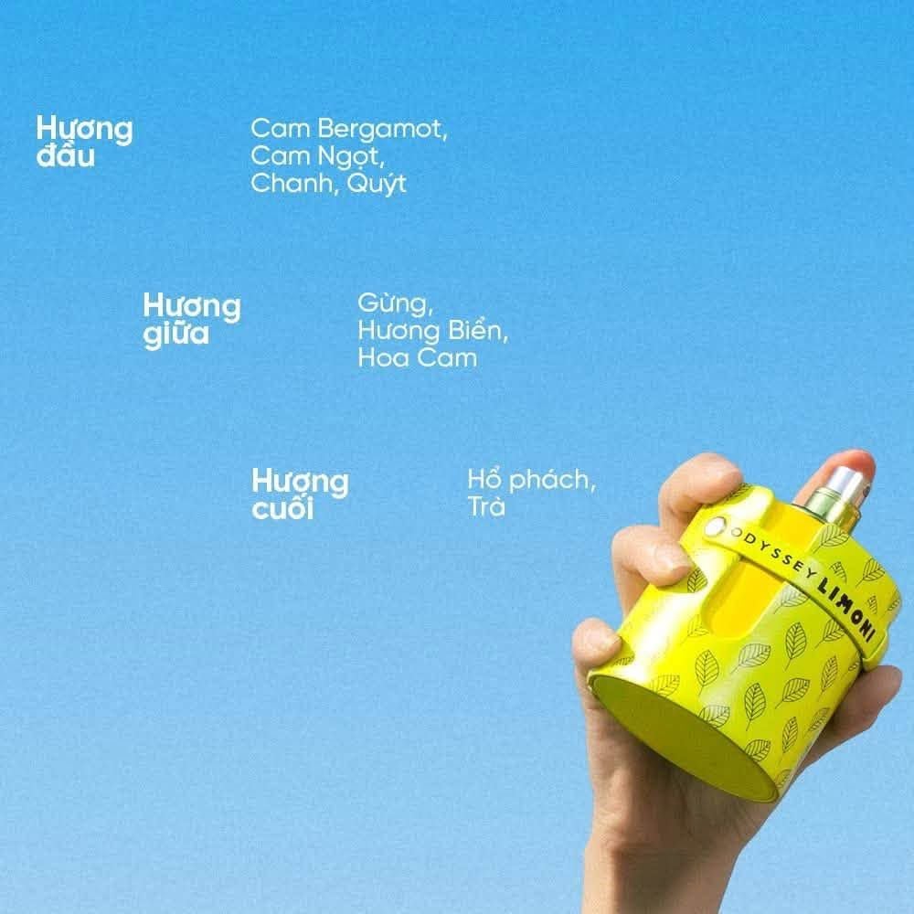Nước Hoa Armaf Odyssey Limoni Fresh Edition 100ml