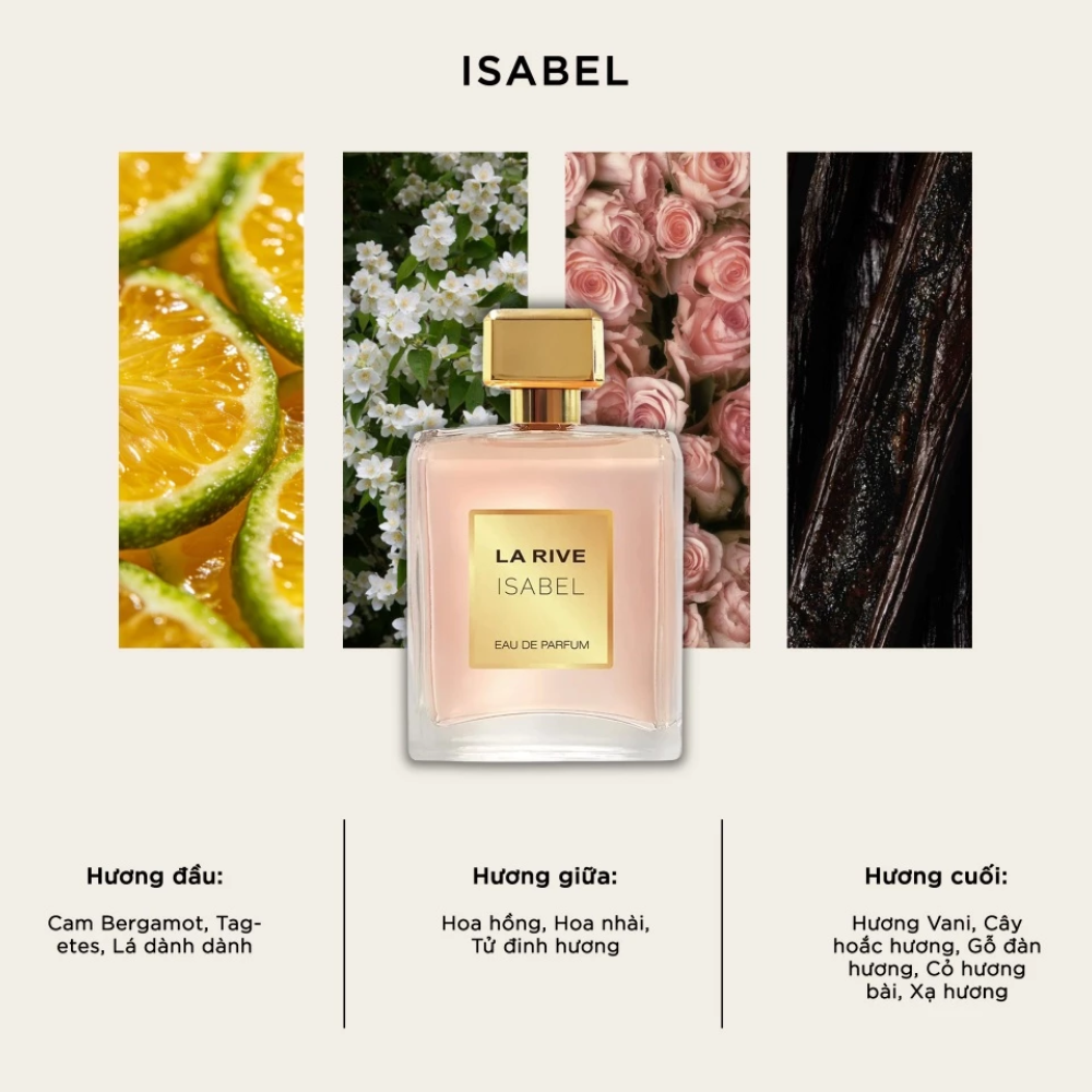 Nước Hoa Nữ La Rive Madame Isabel EDP 100ml