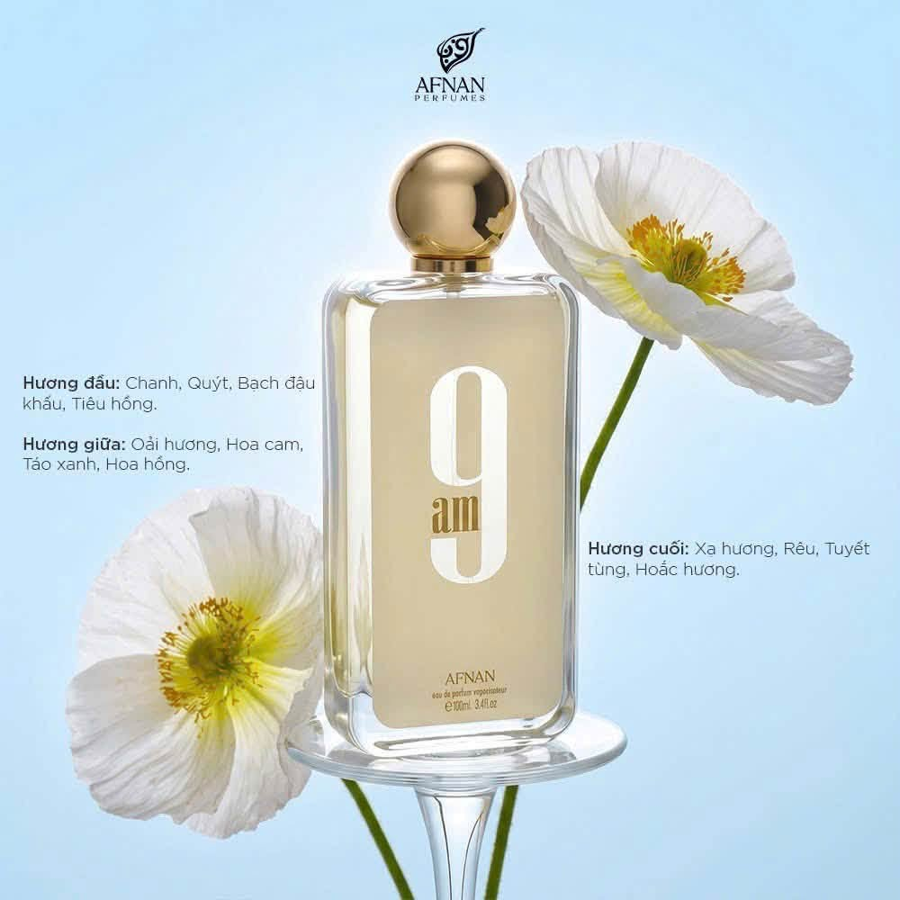 Nước Hoa Afnan 9am EDP 100ml