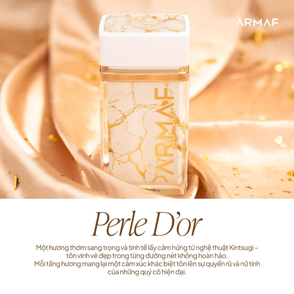 Nước Hoa Armaf Unisex Perle D'Or EDP Spray 75ml