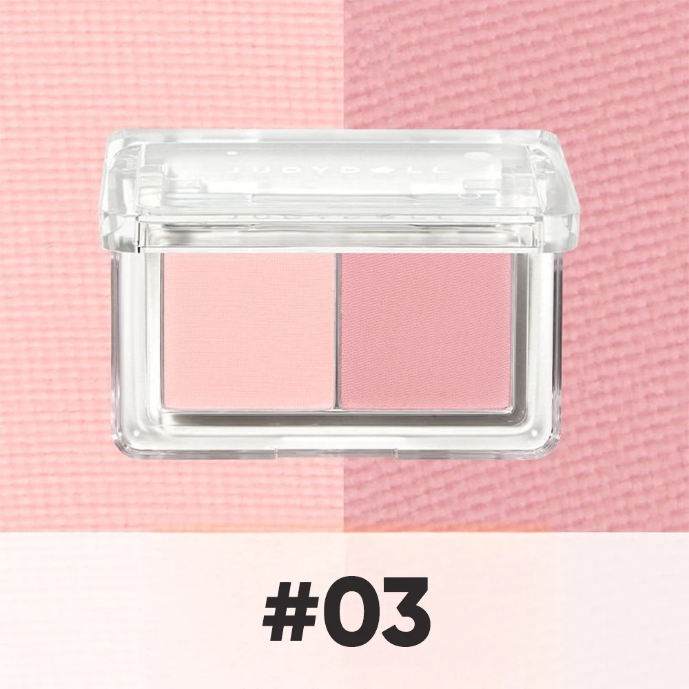Má Hồng Đôi Judydoll Dual-Color Combination Blush 3.9g
