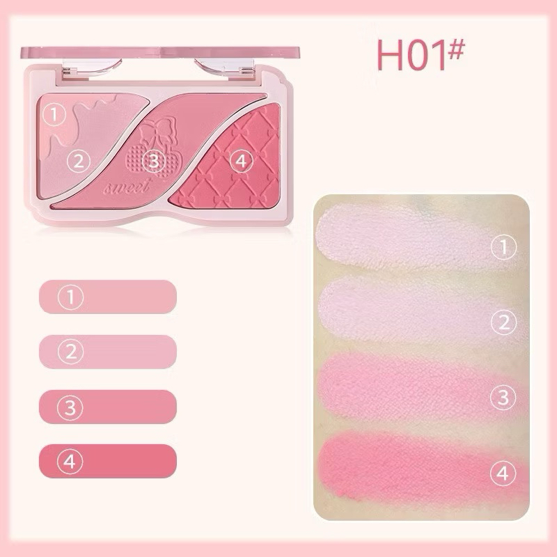Phấn Má Hồng 3 Ô Hold Live Minor Triple-Color #H01