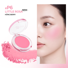 Phấn Má Hồng Vacosi Lolipop All Day Blush Powder VP14 Phấn Mịn, Trang Điểm Tự Nhiên 5.6g