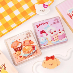 Bảng Phấn Mắt 9 Ô Odbo Sweet Munch Eyeshadow Palette Puppy Day + Tặng Kèm Kẹp Tóc 9g