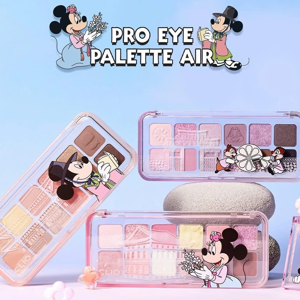 Bảng Phấn Mắt 12 Ô Clio Pro Eye Palette Air Kèm Túi Chuột (Phiên Bản Limited Edition)