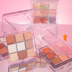 Bảng Phấn Mắt 9 Ô Silkygirl Glow Up 9-Color Palette 7.2g