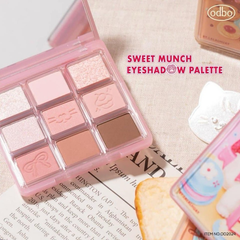 Bảng Phấn Mắt 9 Ô Odbo Sweet Munch Eyeshadow Palette + Tặng Kèm Kẹp Tóc 9g