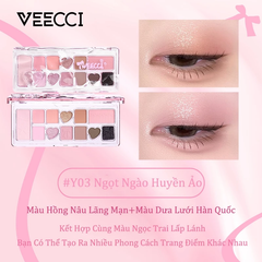 Bảng Phấn Mắt 11 Ô Veecci Ribbon Fantasy Eleven Color Eye Shadow Disk 9.3g