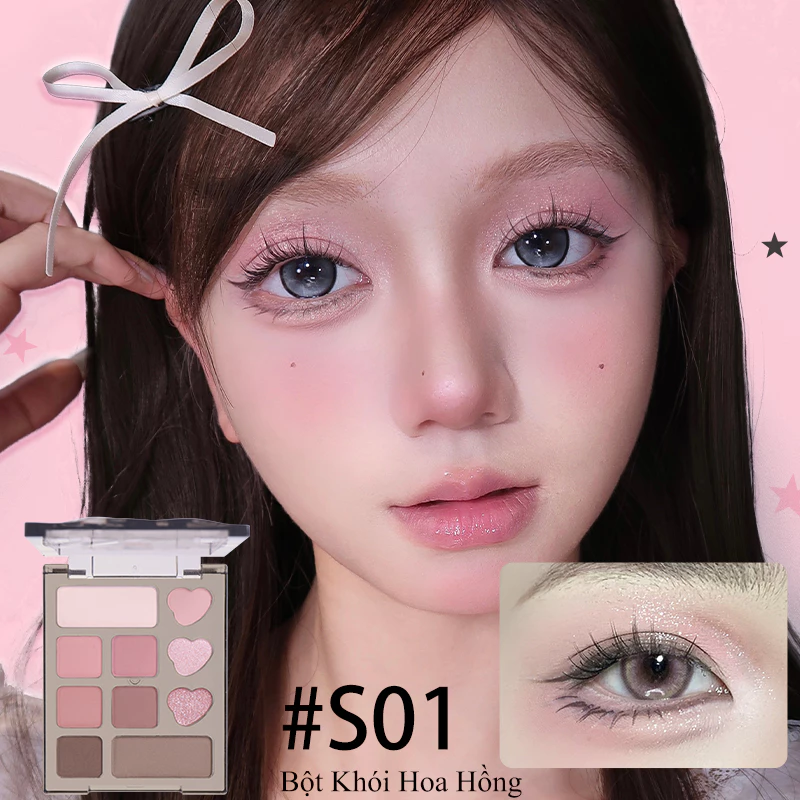 Bảng Phấn Mắt 10 Ô Veecci Gorgeous Dream 10-Color Eyeshadow Palette 4.2g