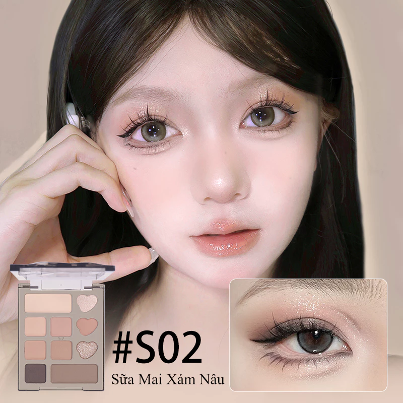 Bảng Phấn Mắt 10 Ô Veecci Gorgeous Dream 10-Color Eyeshadow Palette 4.2g