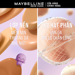 Phấn Nước Mịn Lì Maybelline New York Super Stay Baby Matte Up To 24H Soft Matte Cushion Che Phủ Tốt, Bền Màu 11g