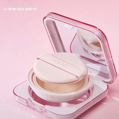 Phấn Nước Clio Kill Cover Mesh Glow Essential Cushion SPA 50+ PA++++ 15g x 2 (Vuông Hồng New)