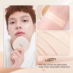 Phấn Nước Vacosi Flaso Cushion SPF50+ PA+++ Căng Mịn 15g