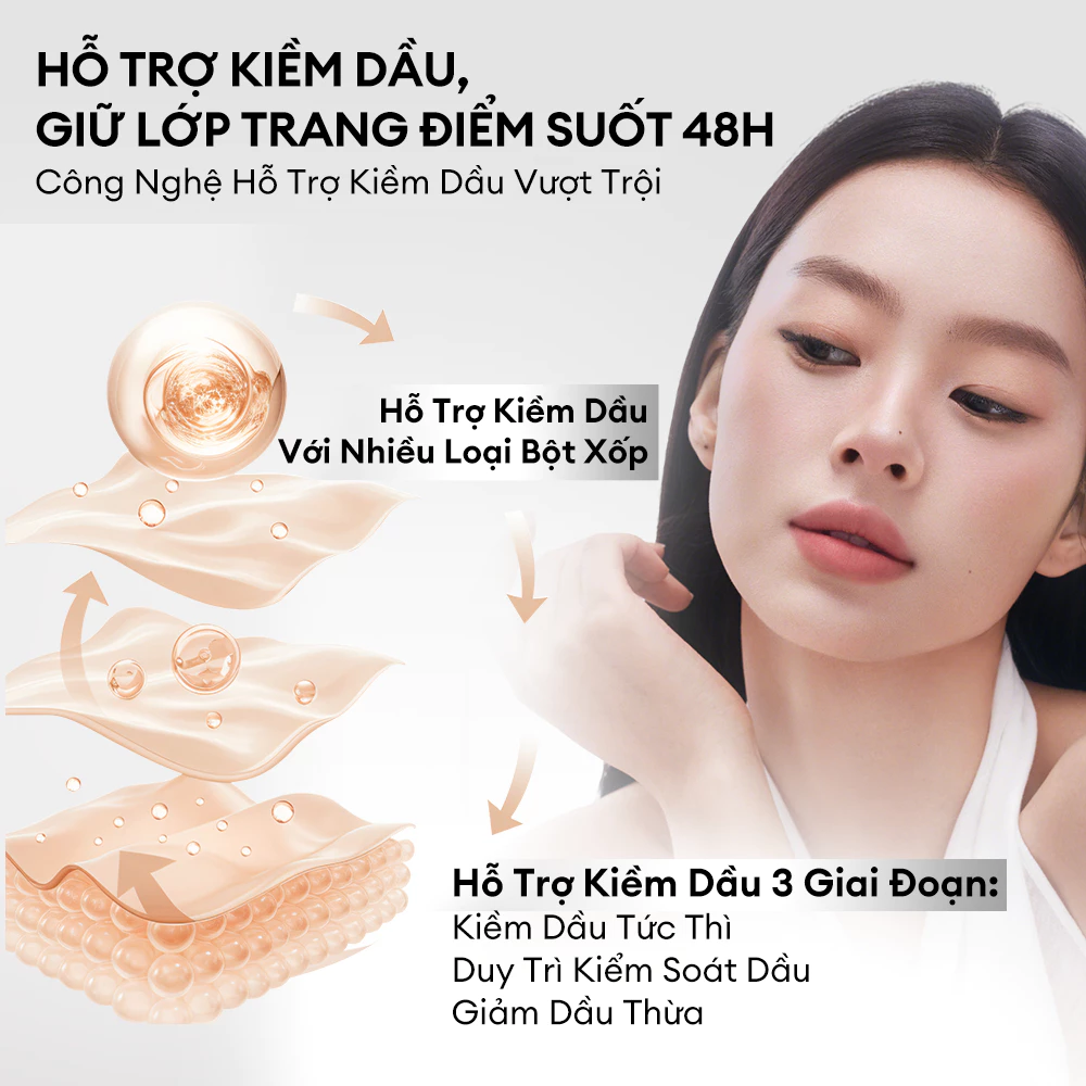 Phấn Phủ Dạng Nén Colorkey Long Lasting Oil Control Airy Powder 12g