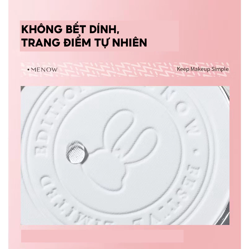 Phấn Phủ Dạng Nén Menow Rabbit Compact Powder 8.5g (Vietnam Edition)