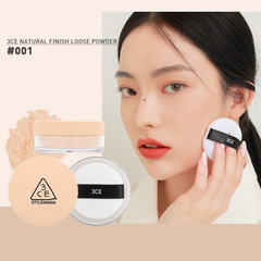 Phấn Phủ Dạng Bột Mịn Lì 3CE Natural Finish Loose Powder 8.5g
