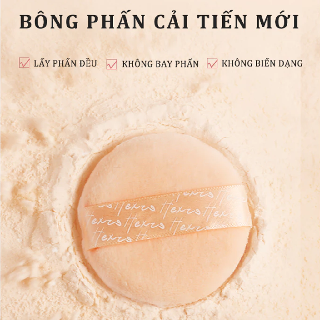Phấn Phủ Dạng Bột Hexze Light Mist Loose Powder Mỏng Nhẹ 7g