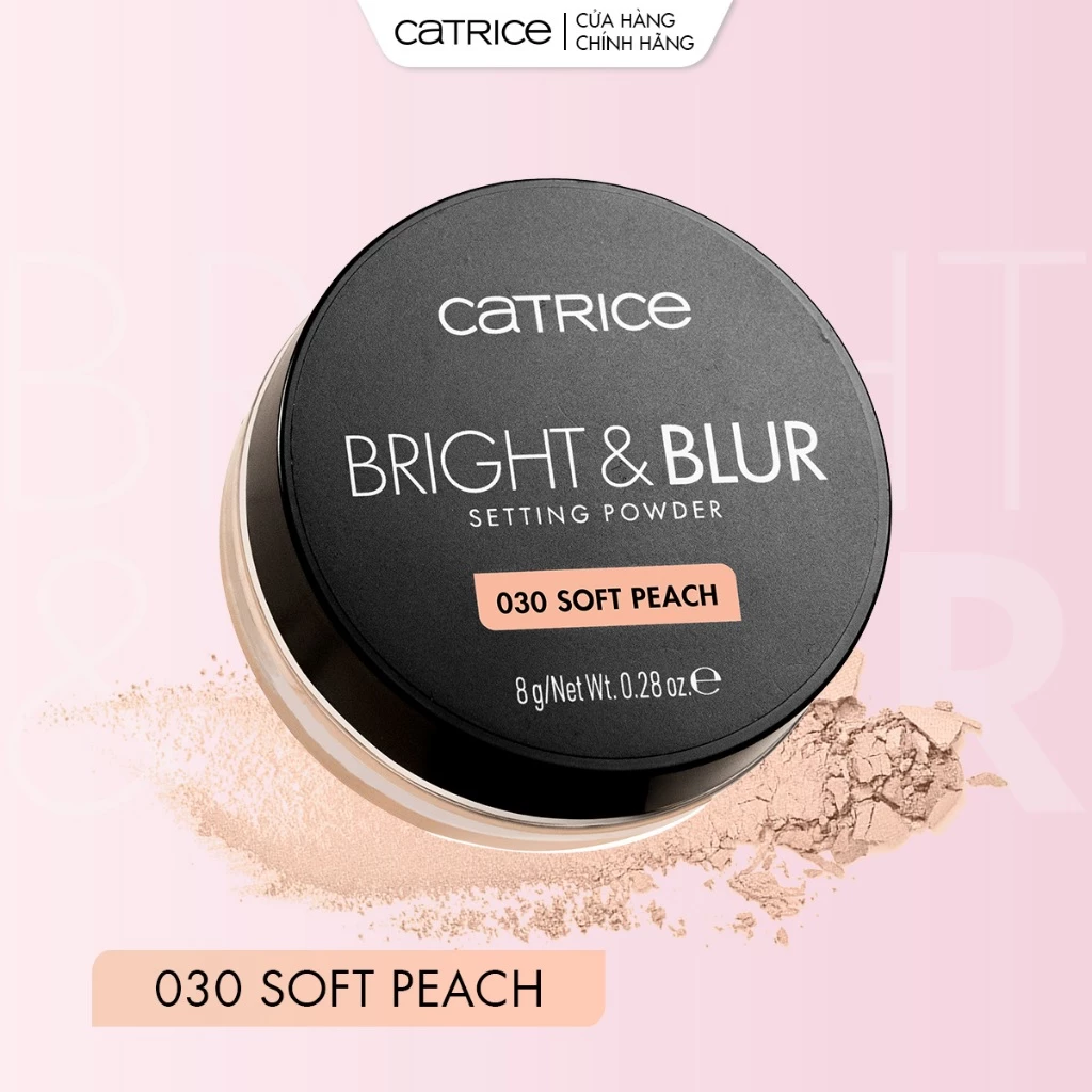 Phấn Phủ Dạng Bột Catrice Bright & Blur Setting Powder 8g