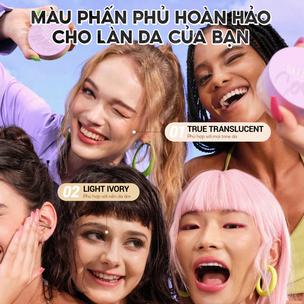 Phấn Phủ Dạng Bột Dazzle Me Better Than Filter Fixed Loose Powder 8g