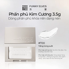 Phấn Phủ Nén Kim Cương Funny Elves Seamless Translucent Powder 3.5g