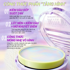 Phấn Phủ Kiềm Dầu Dazzle Me Better Than Filter HD Invisible Powder 5g