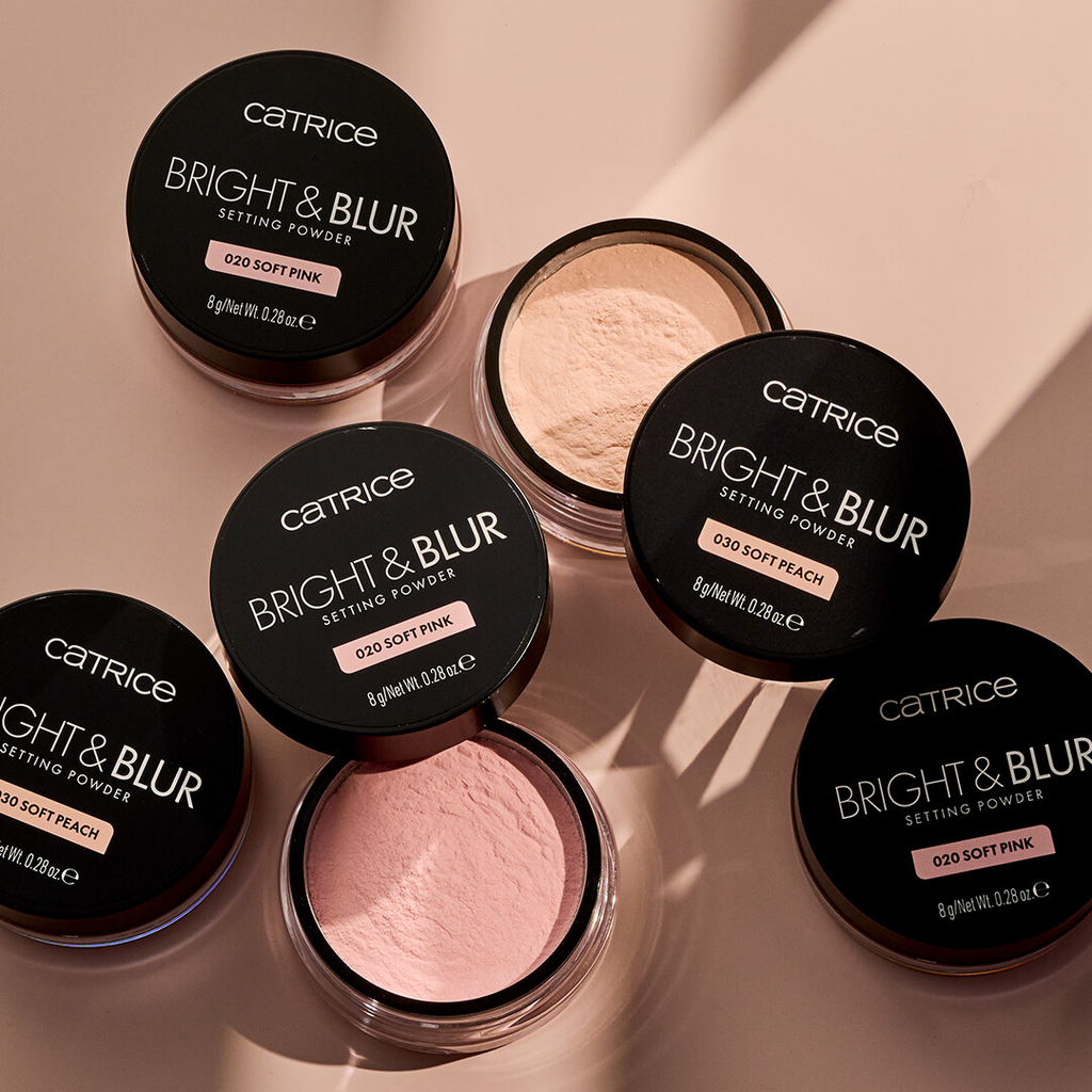 Phấn Phủ Dạng Bột Catrice Bright & Blur Setting Powder 8g