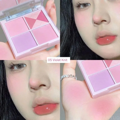 Phấn Má Hồng 4 Ô Dasique Blending Mood Cheek
