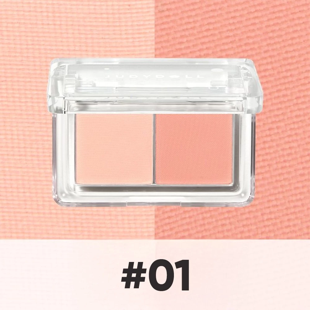 Má Hồng Đôi Judydoll Dual-Color Combination Blush 3.9g