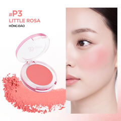 Phấn Má Hồng Vacosi Lolipop All Day Blush Powder VP14 Phấn Mịn, Trang Điểm Tự Nhiên 5.6g