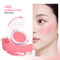 Phấn Má Hồng Vacosi Lolipop All Day Blush Powder VP14 Phấn Mịn, Trang Điểm Tự Nhiên 5.6g