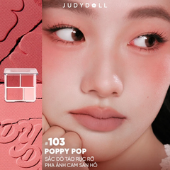 Phấn Má Hồng Và Bắt Sáng Judydoll Blush & Highlight Palette 9g
