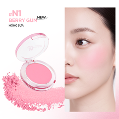 Phấn Má Hồng Vacosi Lolipop All Day Blush Powder VP14 Phấn Mịn, Trang Điểm Tự Nhiên 5.6g