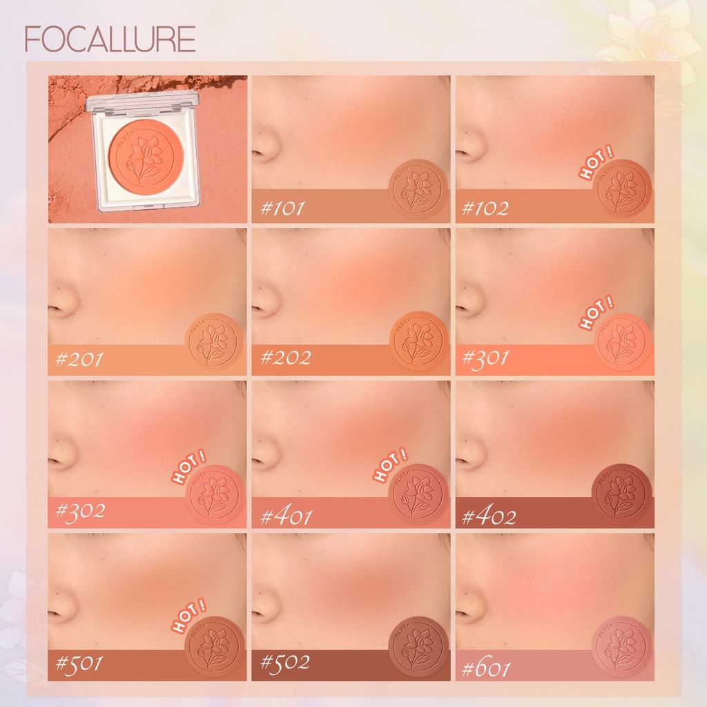 Phấn Má Hồng Focallure Perfection Velvet Blush 3.3g