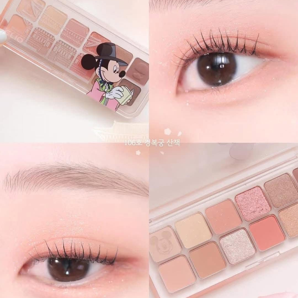 Bảng Phấn Mắt 12 Ô Clio Pro Eye Palette Air Kèm Túi Chuột (Phiên Bản Limited Edition)