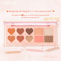 Bảng Phấn Mắt & Má Đa Năng 10 Ô Pinkflash Multi Face Palette PF-M02