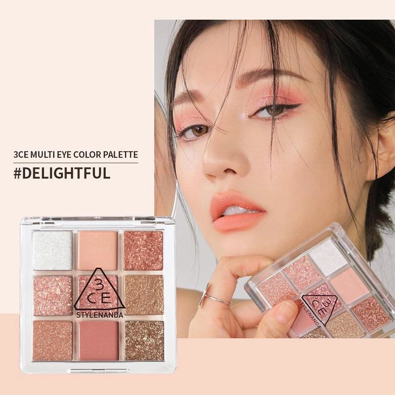 Bảng Phấn Mắt 9 Ô 3CE Multi Eye Color Palette 8.2g