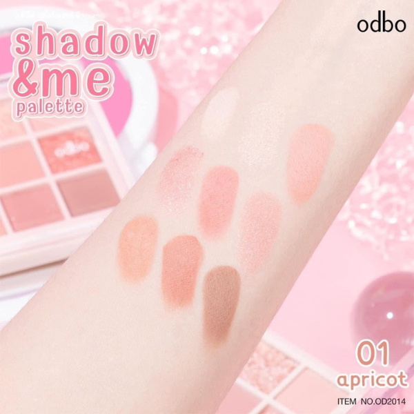 Bảng Phấn Mắt 9 Ô Odbo Shadow & Me Eye Palette 6.5g