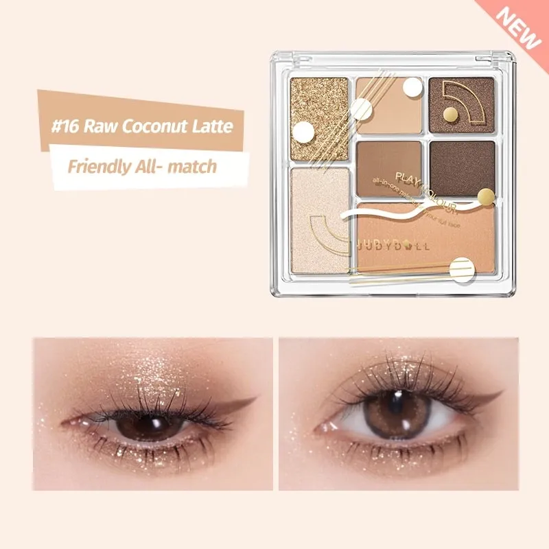 Phấn Mắt 7 Ô Judydoll Play Colors Eyeshadow Palette 8.5g
