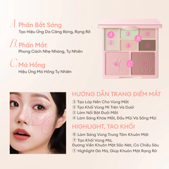 Bảng Phấn Trang Điểm Đa Năng 7 Ô Colorkey Embrace Nature Palette